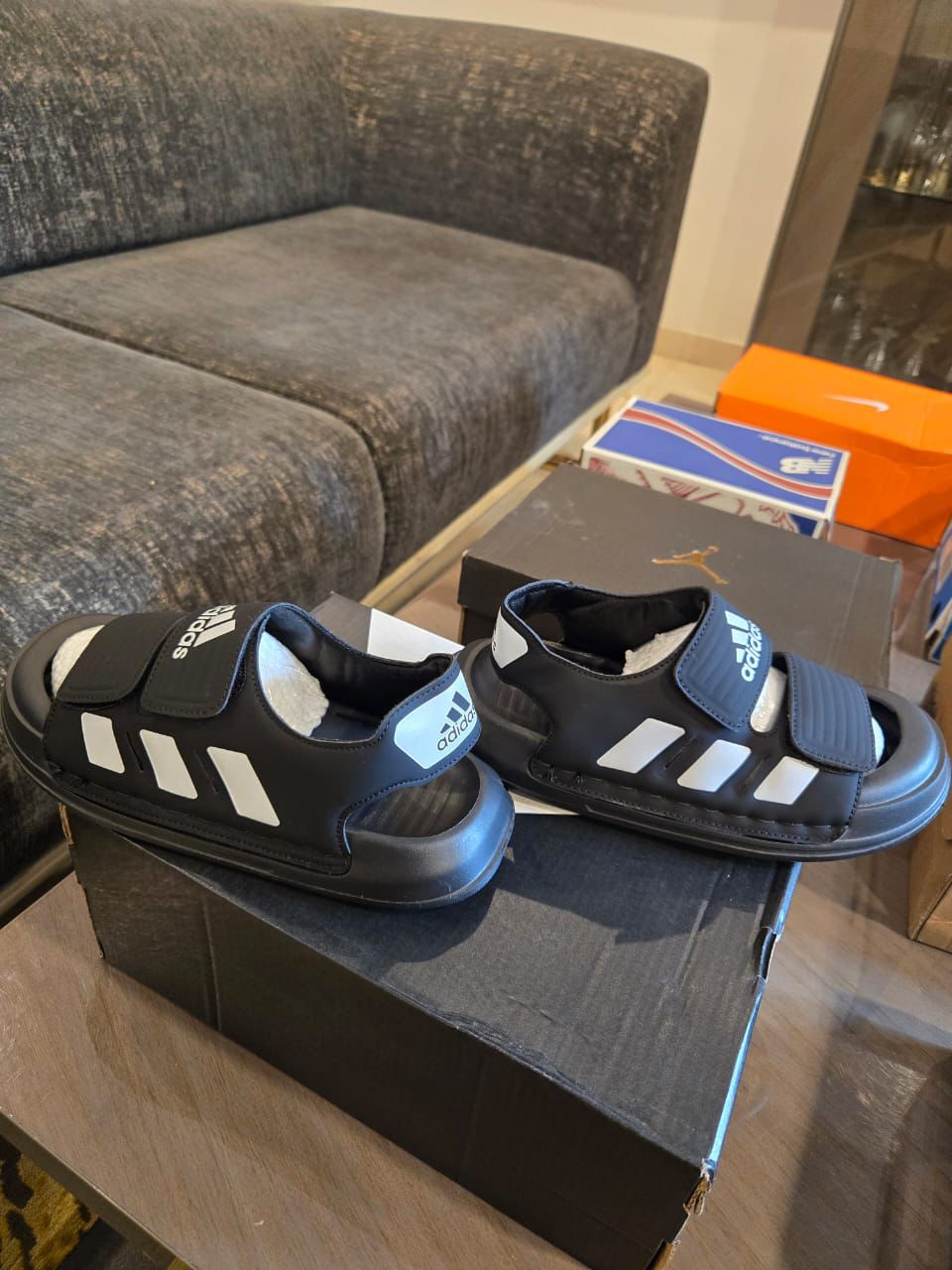 Adidas Claquette Noir