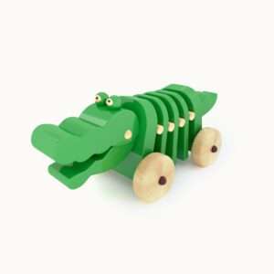 crocodile en bois